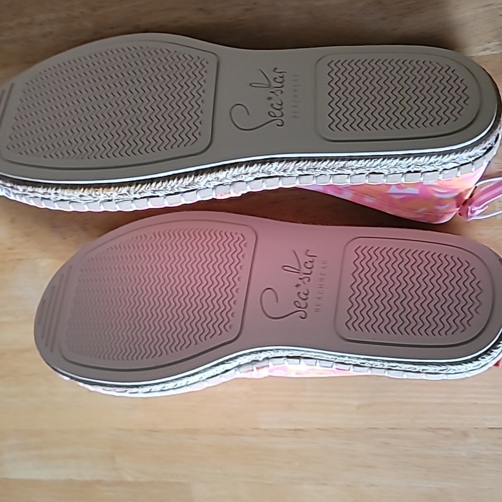 Vineyard Vines Sea Star Beachwear Flat Shoes Beachcomber Espadrille - Picture 10 of 10